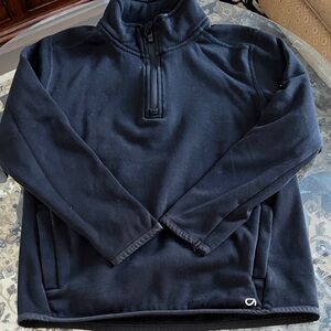 GAP Boys Black Zip-Up Sweatshirt